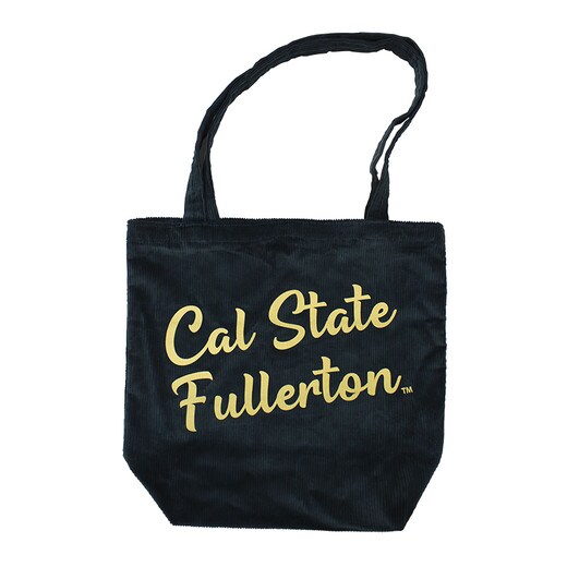Cal State Fullerton Corduroy Tote - Blue